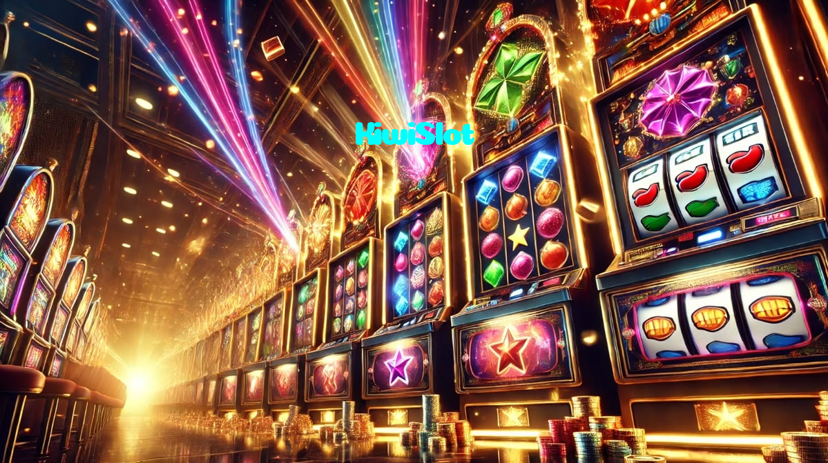 KiwiSlot casino presented on mobile device in Pakistan with slots and live games